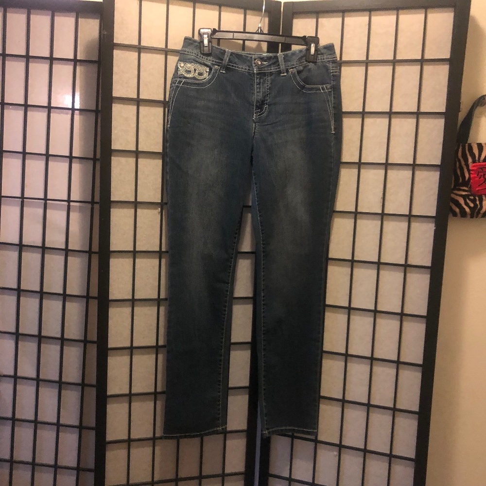 New Style & Co. Tummy Control Slim Leg Size 6  New Without Tags